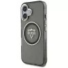 Guess IML Metal Mountain Logo MagSafe Case iPhone 16 (musta)