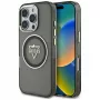Guess IML Metal Mountain Logo MagSafe Case iPhone 16 Pro (musta)
