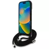 Guess 4G Big Logo Cord Strap Crossbody Case iPhone 16 Pro Max (ruskea)