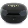 Guess Flat Classic Logo Electroplated TWS -nappikuulokkeet ja latauskotelo (musta)