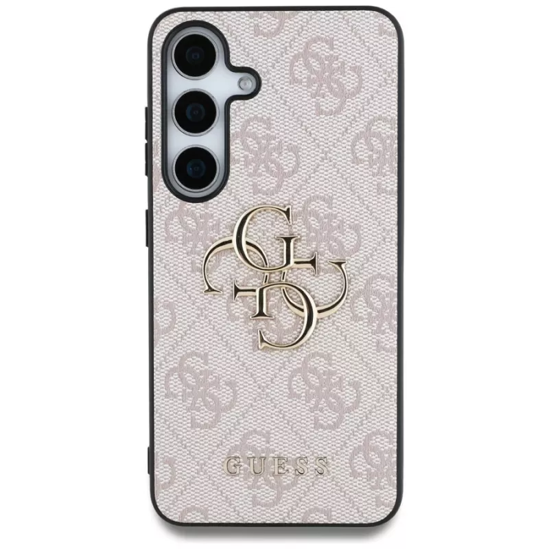 Guess Big 4G Logo Classic Logo -kotelo Samsung Galaxy S25+:lle (pinkki)