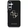 Guess Grained Big 4G Logo Small Classic Logo -takakansi Samsung Galaxy S25:lle, musta
