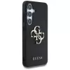 Guess Grained Big 4G Logo Small Classic Logo -takakansi Samsung Galaxy S25:lle, musta
