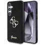 Guess Fixed Glitter Big 4G Metal Logo -kotelo Samsung Galaxy S25:lle (musta)