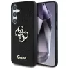 Guess Fixed Glitter Big 4G Metal Logo -kotelo Samsung Galaxy S25+:lle (musta)
