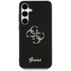 Guess Fixed Glitter Big 4G Metal Logo -kotelo Samsung Galaxy S25+:lle (musta)