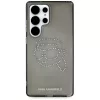 Karl Lagerfeld Rhinestones Karl Head Logo -kotelo Samsung Galaxy S25 Ultra, musta