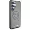 Karl Lagerfeld Rhinestones Karl Head Logo -kotelo Samsung Galaxy S25 Ultra, musta