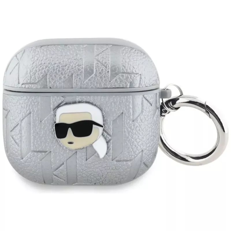 Karl Lagerfeld Monogram Karl Head -kotelo AirPods 4 (hopea)