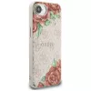 Guess 4G Flowers Print MagSafe -kotelo iPhone 16e / 17e, pinkki