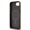 Guess 4G Ring Triangle Logo MagSafe -kotelo iPhone 16e (ruskea)