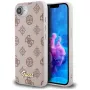 Guess Peony Script Logo MagSafe -kotelo iPhone 16e / 17e, ruskea