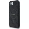 Guess 4G Ring Classic Logo MagSafe -kotelo iPhone 16e (musta)