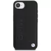 BMW Leather Hot Stamp -kotelo iPhone 16e / 17e, musta