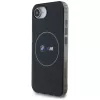 BMW IML Metal White Circle MagSafe Case iPhone 16e / 17e musta