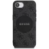 Guess 4G Circle Classic Logo MagSafe -kotelo iPhone 16e - musta