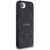 Guess 4G Circle Classic Logo MagSafe -kotelo iPhone 16e - musta
