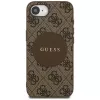 Guess 4G Circle Classic Logo MagSafe -kotelo iPhone 16e (ruskea)