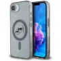 KARL LAGERFELD IML Metal Karl & Choupette Heads MagSafe -kotelo iPhone 16e / 17e, musta