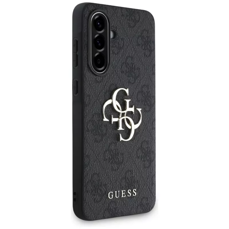 Guess Big 4G Logo Classic Logo -kotelo Samsung Galaxy A56 5G, musta