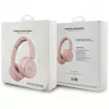 Guess Metal Logo Script langattomat Bluetooth 5.3 -on-ear-kuulokkeet, pinkki