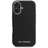Karl Lagerfeld FW Stamped Karl MagSafe-suojakuori iPhone 16 -puhelimelle, musta