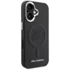 Karl Lagerfeld Initial & Metal Logo MagSafe -kotelo Apple iPhone 16, musta