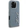 KARL LAGERFELD FW Jeans Signature Logo -kotelo iPhone 16 Pro Max, sininen