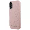 KARL LAGERFELD Stamped Karl MagSafe -kotelo iPhone 16, pinkki