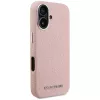 KARL LAGERFELD Stamped Karl MagSafe -kotelo iPhone 16, pinkki