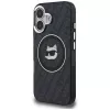 Karl Lagerfeld IML Choupette Head Logo MagSafe -kotelo iPhone 16, musta
