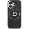 Karl Lagerfeld IML Choupette Head Logo MagSafe -kotelo iPhone 16, musta
