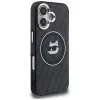 Karl Lagerfeld IML Choupette Head Logo MagSafe -kotelo iPhone 16, musta