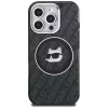 Karl Lagerfeld IML Choupette Head Logo MagSafe -kotelo iPhone 16 Pro, musta