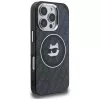 KARL LAGERFELD IML Choupette Head Logo MagSafe -suojakotelo Apple iPhone 16 Pro Max, musta