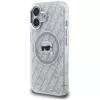 Karl Lagerfeld IML Karl Head Logo MagSafe -suojakotelo iPhone 16, harmaa