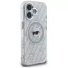Karl Lagerfeld IML Karl Head Logo MagSafe -suojakotelo iPhone 16, harmaa