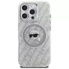 KARL LAGERFELD IML Karl Head Logo MagSafe -suojakotelo Apple iPhone 16 Pro Max - harmaa