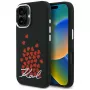 KARL LAGERFELD Silicone Heart SignLogo MagSafe -suojakotelo Apple iPhone 16 - musta