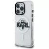 KARL LAGERFELD IML Karl Sketch Logo MagSafe -suojakotelo Apple iPhone 16 Pro, läpinäkyvä