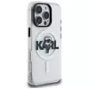 KARL LAGERFELD IML Karl Sketch Logo MagSafe -suojakotelo Apple iPhone 16 Pro, läpinäkyvä