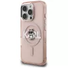 Karl Lagerfeld IML Choupette Sketch Logo MagSafe -suojakotelo iPhone 16 Pro, pinkki