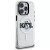 KARL LAGERFELD IML Choupette Sketch Logo MagSafe -suojakotelo iPhone 16 Pro Max, läpinäkyvä