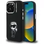 KARL LAGERFELD Silicone Karl Sketch MagSafe -suojakotelo Apple iPhone 16 Pro Max, musta