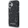 Karl Lagerfeld IML Leopard Pattern MagSafe -suojakotelo iPhone 16, musta