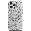 KARL LAGERFELD IML Karl ScriptPattern MagSafe -kotelo Apple iPhone 16 Pro Max - valkoinen