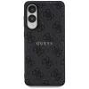Guess 4G Ring Classic Logo MagSafe -kotelo Samsung Galaxy S25 Edge (musta)