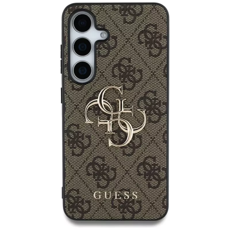 Guess Big 4G Logo Classic Logo -kotelo Samsung Galaxy S25+ (ruskea)