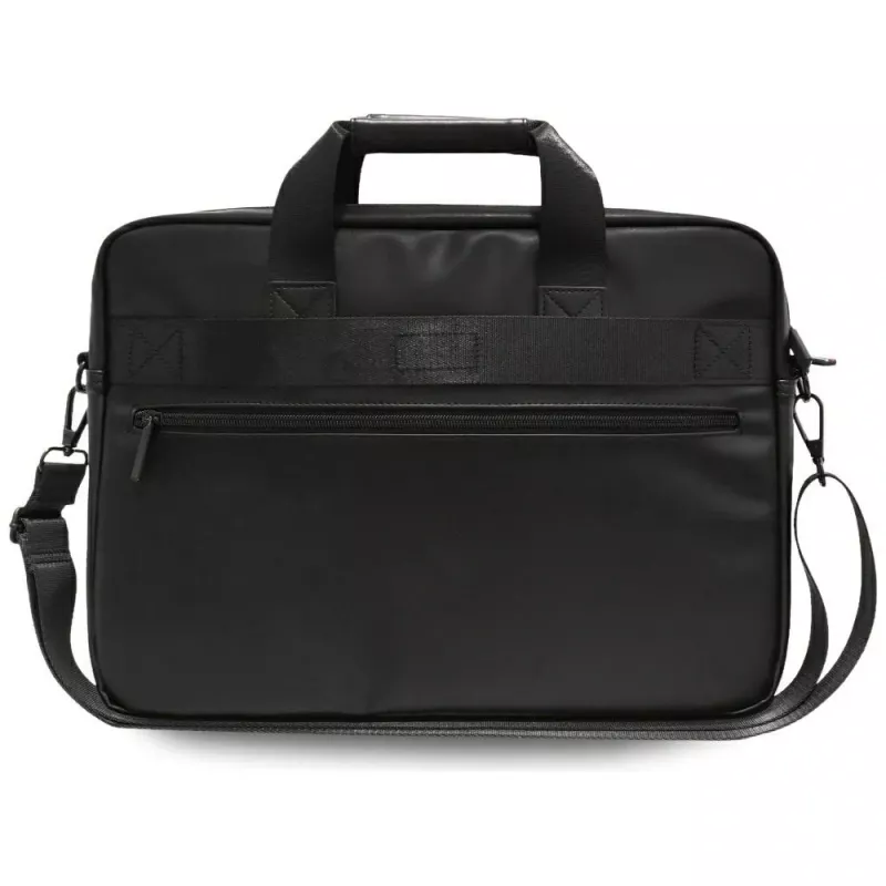 BMW Carbon Pockets & Metal Logo -laptopreppu 16 inch musta