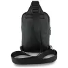 BMW CarbonPocket & Metal Logo Crossbody -puhelinlaukku musta